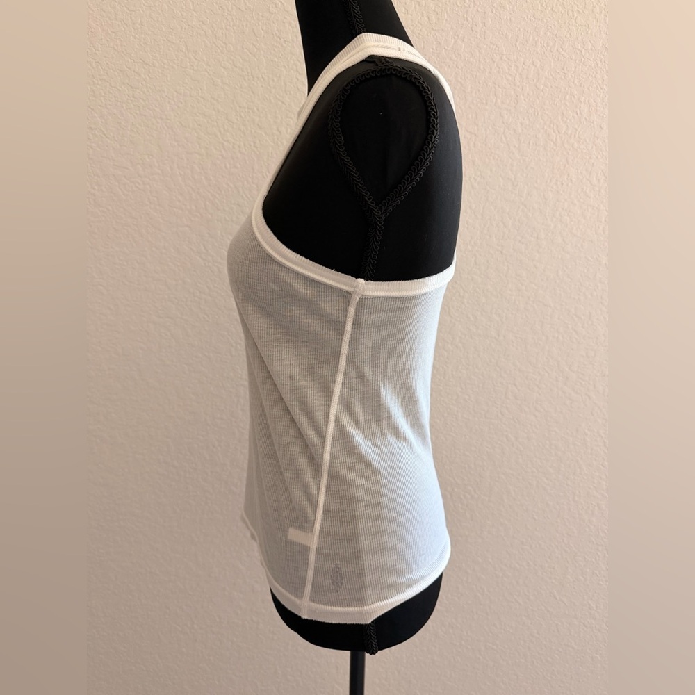 Free People Ribbed Racerback Tank Top - Picture 5 of 8
